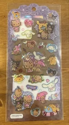 【正規品・新品未使用】ドロップジェリーシール　日焼けサンリオ