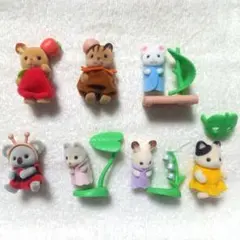 シルバニアファミリー　赤ちゃん森であそぼシリーズ　７種類