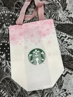 海外限定　スターバックス　さくら　韓国　エコバッグ