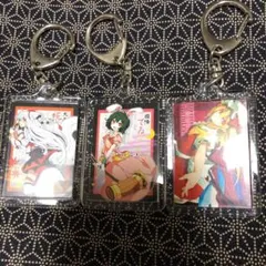 アクリルキーホルダー 東方(犬走 ・フランドール・てゐ)3点セット