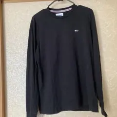 TOMMY JEANS ブラック 長袖シャツ M