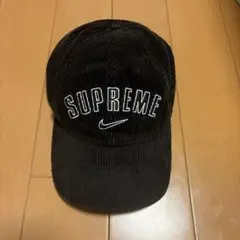 Supreme Nike コーデュロイキャップ ブラック