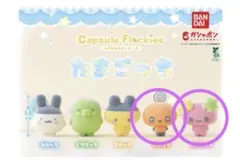 カプセルフロッキーズ　たまごっち めめっち　ふわらっち　ガチャガチャ
