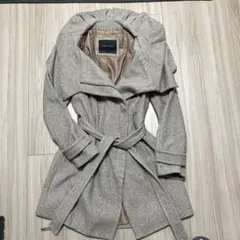 ZARA BASIC ベージュ系トレンチコート M