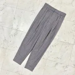新品　MACPHEE マカフィー　パンツ　ウール　チェック　白　赤　ブルー　32のサムネイル