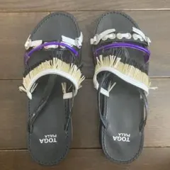 TOGA PULLA フリンジサンダル　36のサムネイル