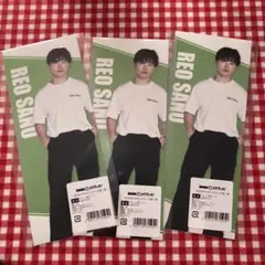 佐野玲於 DMMスクラッチ チケット風カードE-5×3セット