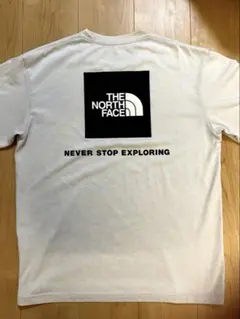 THE NORTH FACE バックプリント ロンＴ ホワイト L