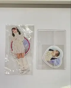 松本かれん　アクリルスタンド・ステッカー　ラッフルくじ　アクスタ