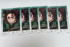 G*O様 鬼滅の刃 箔押しブロマイド 無限城編 竈門炭治郎 6枚セット