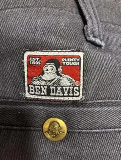 70s USA製 BEN DAVIS フリスコ パンツ ブラック W34 山田蓮 - メルカリ