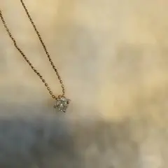 ゴールド ダイヤモンド　ネックレス