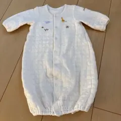 mikiHOUSE ホワイト ツーウェイ・ドレスオール