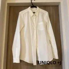 即日発送❗️完売品✨ユニクロ ＋J ホワイト 長袖 シャツ M