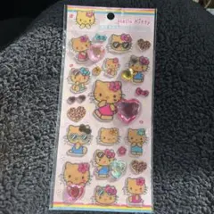 サンリオキャラクターズ キラキララインストーンシール ハローキティ 日焼け