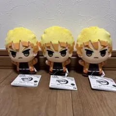 鬼滅の刃 ちびぐるみ　vol.6 我妻善逸　3点セット