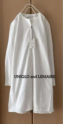 新品　UNIQLO and LEMAIRE オックスフォードシャツワンピース