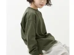 ビッグシルエット 袖リブ 長袖Tシャツ デビロック