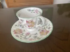 Minton 花柄 カップ・ソーサーセット