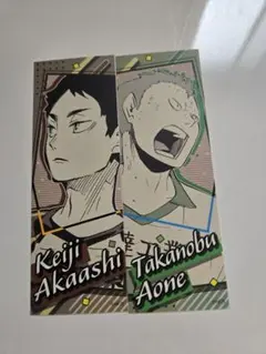 ハイキュー!!オリジナルステッカーコレクション 赤葦&青根