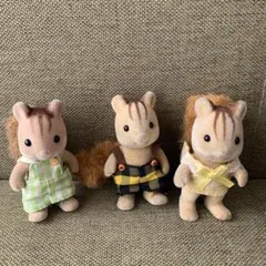 シルバニアファミリー 人形 リス5体セット - メルカリ