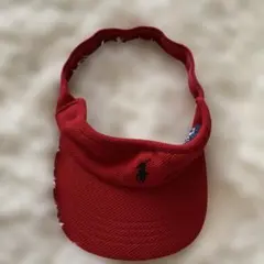Polo Golf バイザー 赤のサムネイル