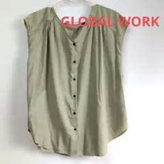 美品☆GLOBAL WORK　ノースリーブチュニックのサムネイル
