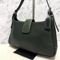 極美品 Old Coach Shoulder bag green y2k