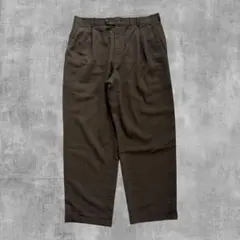90's SLATES 3tuck slacks 古着ヴィンテージスレイツのサムネイル