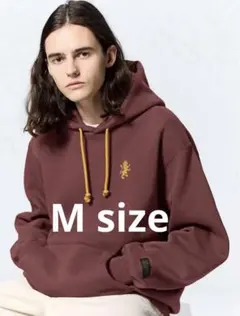 新品＊ジーユー　ヘビーウェイトスウェットパーカ　M　グリフィンドール