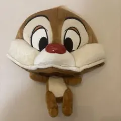 チップ ぬいぐるみキャップ　ファンキャップ　チップとデール　ディズニー