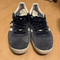 adidas Gazelle ネイビー/ホワイト スニーカー
