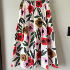ユニクロ UNIQLO マリメッコ marimekko コラボ フレアスカート
