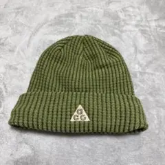 NIKE ACG ニット帽 ビーニー グリーン