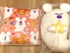 【2種セット】2025 ディズニーハロウィーン ジャングルカーニバル クッション