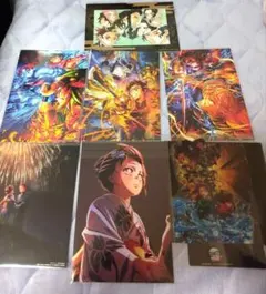 最終　鬼滅の刃 　無限城　映画　入場者特典　アートプリント 7枚セット