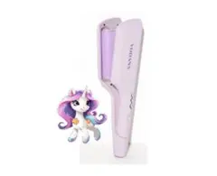 ボダナ vodanaトリプルフローウェーブアイロン (32mm,バイオレット