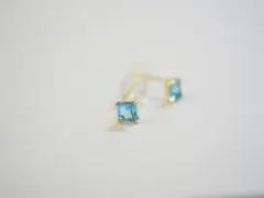 K10 ブルートパーズ ピアス