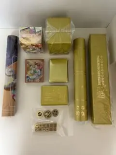 ポケモンカード　デッキケース　プレイマット　ダメカン　セット　ピカチュウ　ソニア