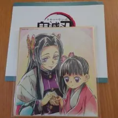 鬼滅の刃 柱合会議・蝶屋敷編 ミニ色紙 カナエ＆カナヲ