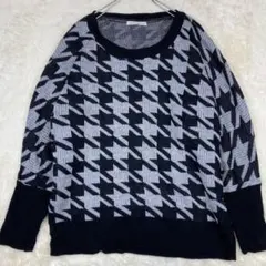 コンティニューデナイスクラップ ドルマンニット セーター 変形 17-43