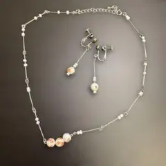 ネックレス　イヤリング　セット