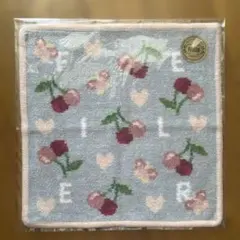 FEILER チェリー柄 タオルハンカチ