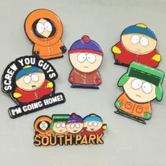 サウスパーク　ピンバッジ6個セット　South Park　アメリカン雑貨