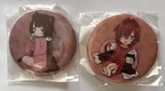 にじさんじ　DMMスクラッチ　缶バッジ　アンジュ　戌亥とこ