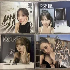 NiziU RISE UP CD トレカ　ミイヒ　マユカ　リマ