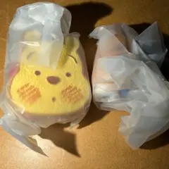 ディズニー　Nuiパン　ミニチュアキーチェーン　ドナルド　　プーさん　ガチャ