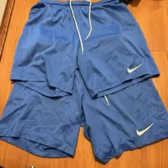 Nike 青 ハーフパンツ　2枚セット