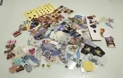 多様なデザインのステッカーセット