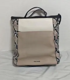 コールハーン　本革3wayリュック